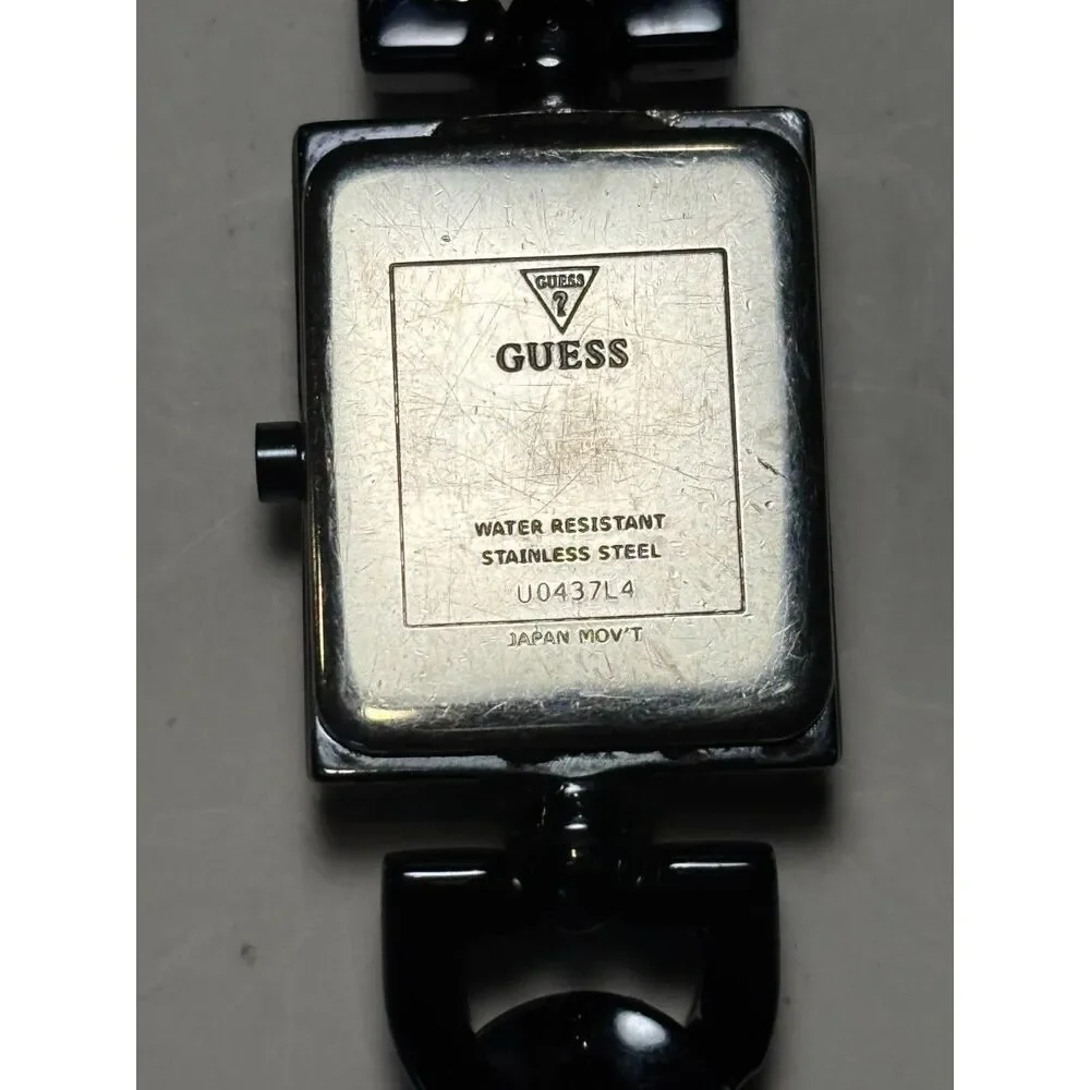 GUESS Women’s Blue Stainless Steel Watch (U0437L4)